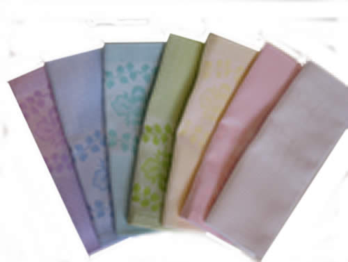 Le Jacquard bee linen hand towels